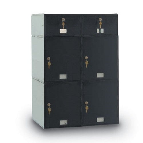 CAD Drawings American Postal Manufacturing Co. 6-Door Standard Rear Loading Guardian System